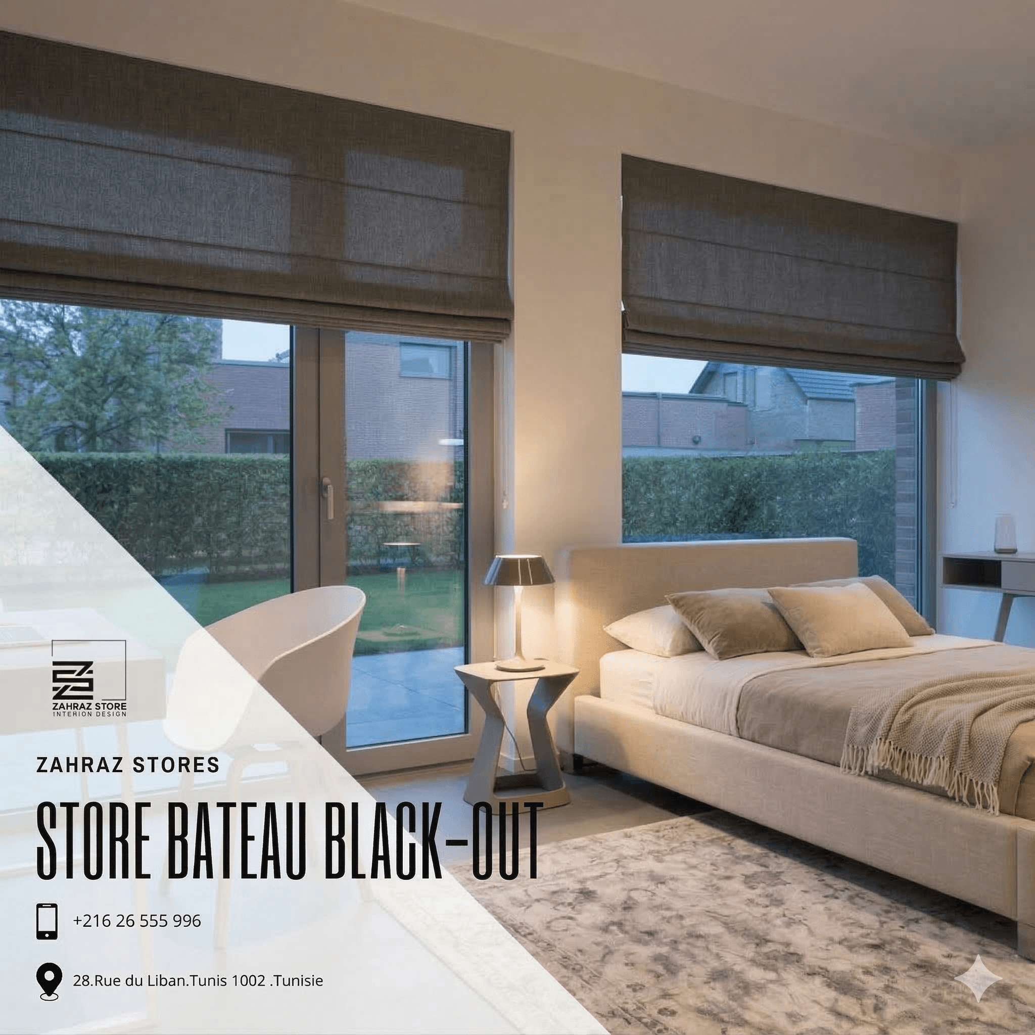 Stores Bateaux (Black-out)